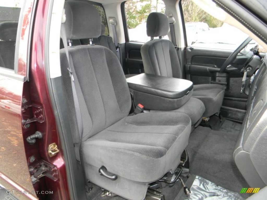 2005 Ram 1500 SLT Quad Cab - Deep Molten Red Pearl / Dark Slate Gray photo #11