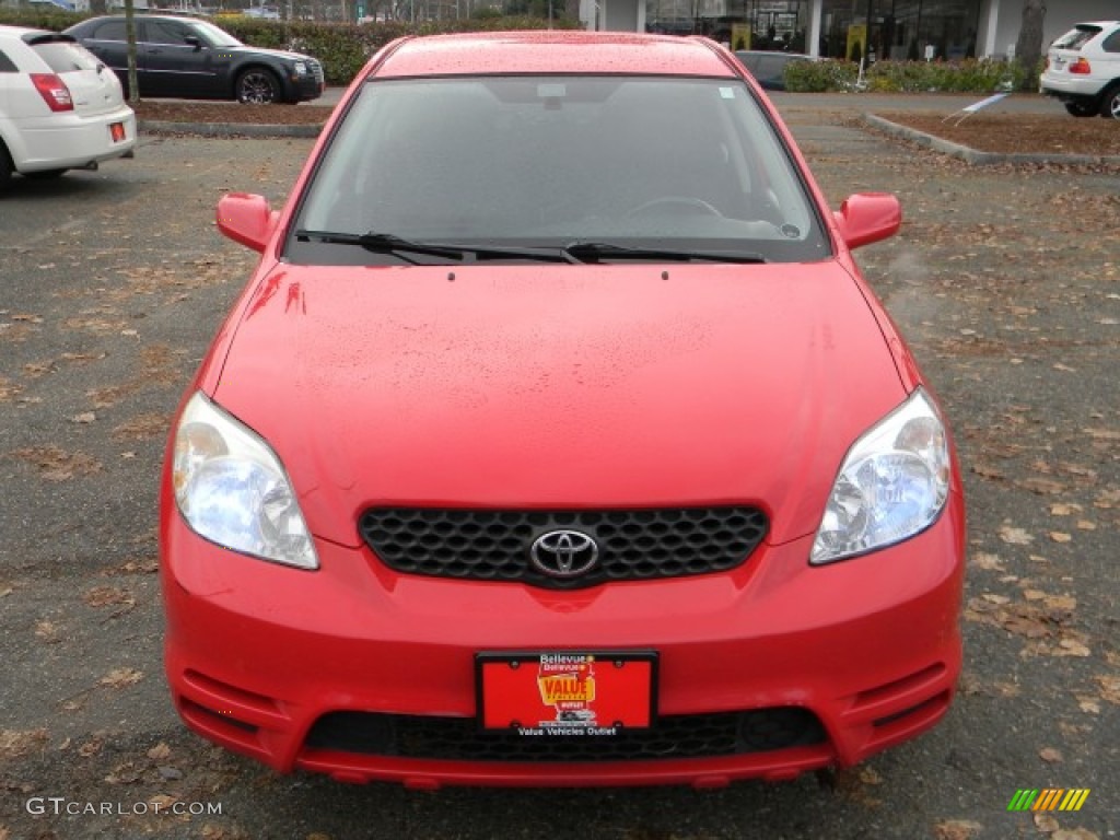 2003 Matrix XR - Radiant Red / Dark Gray photo #3