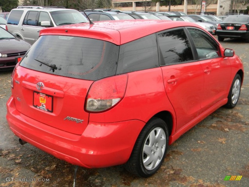 2003 Matrix XR - Radiant Red / Dark Gray photo #5