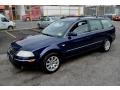 Indigo Blue Pearl - Passat GLS Wagon Photo No. 4