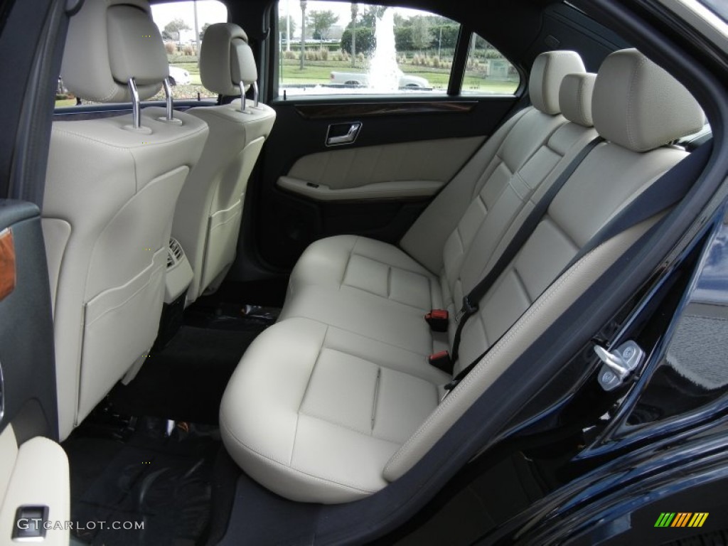 Black Interior 2011 Mercedes-Benz E 350 Sedan Photo #59641529