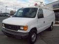 Oxford White - E Series Van E350 Commercial Extended Photo No. 1