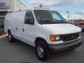 Oxford White - E Series Van E350 Commercial Extended Photo No. 7
