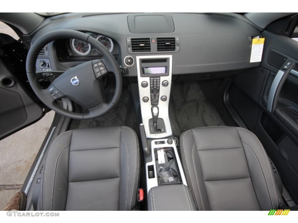 2012 Volvo C70 T5 Off Black Dashboard Photo #59642762