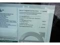 2012 Volvo C70 T5 Window Sticker