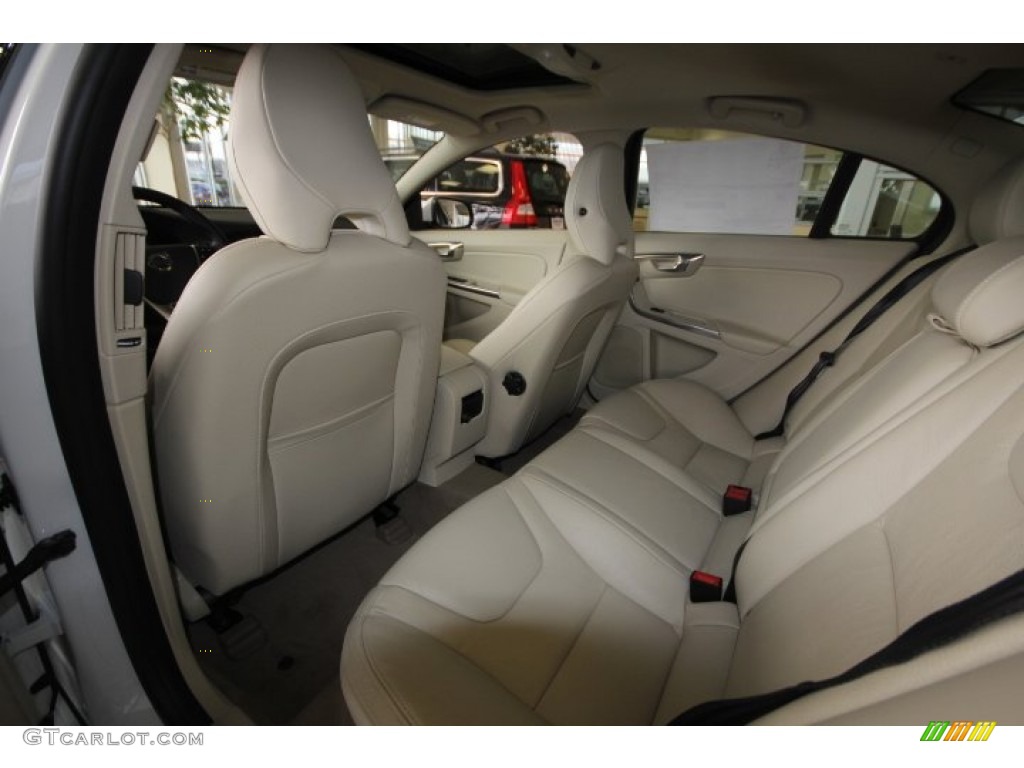 2012 S60 T5 - Ice White / Soft Beige photo #16