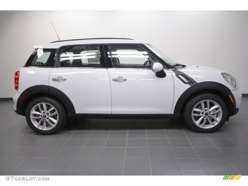 Light White 2012 Mini Cooper S Countryman Exterior Photo #59644640