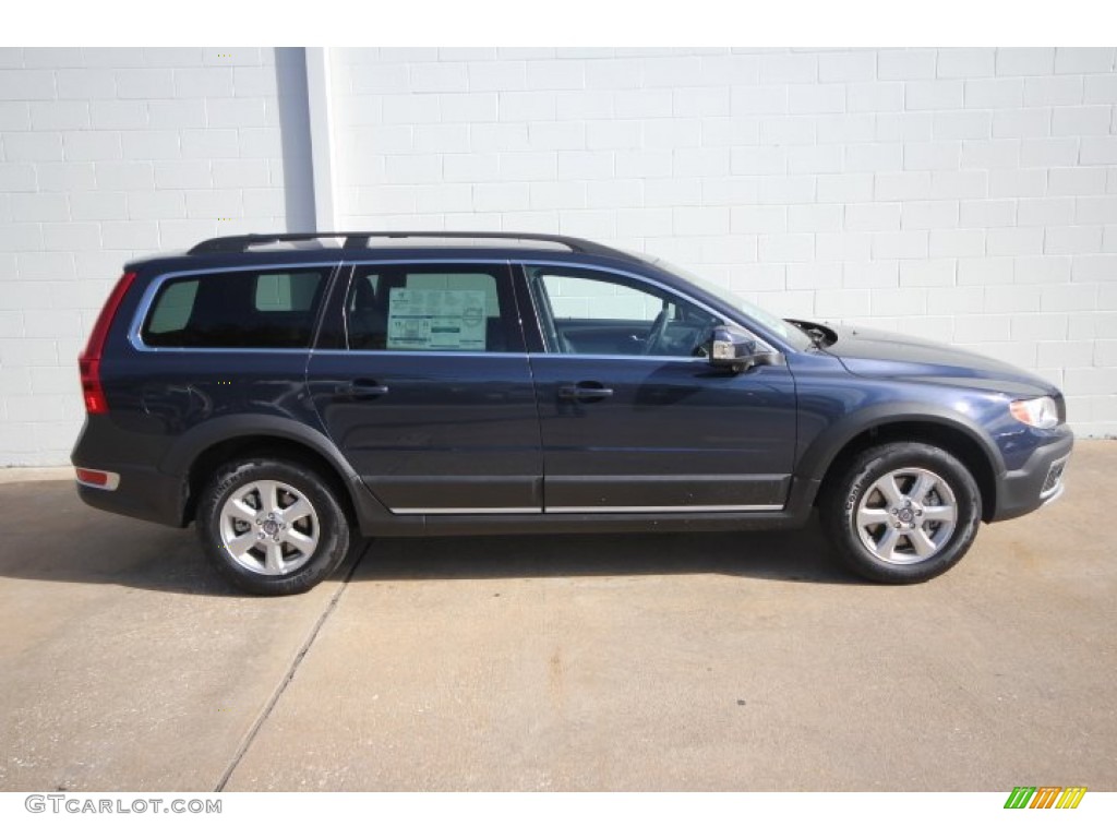 2012 XC70 3.2 - Caspian Blue Metallic / Off Black photo #2
