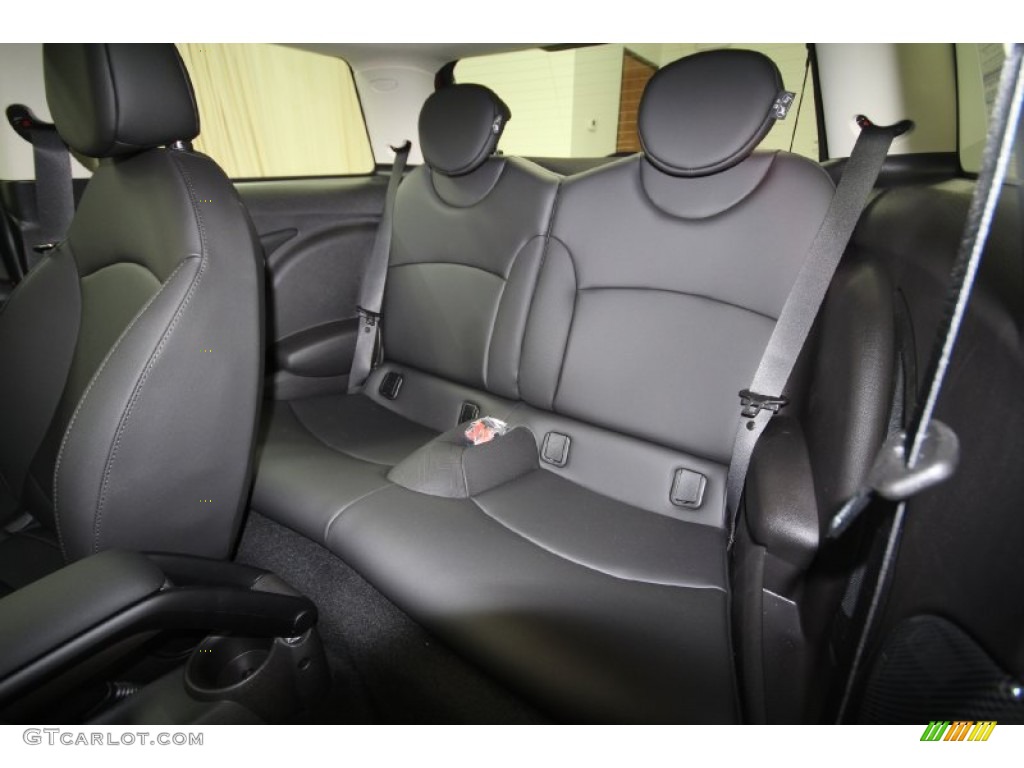 Carbon Black Interior 2012 Mini Cooper S Hardtop Photo #59644949