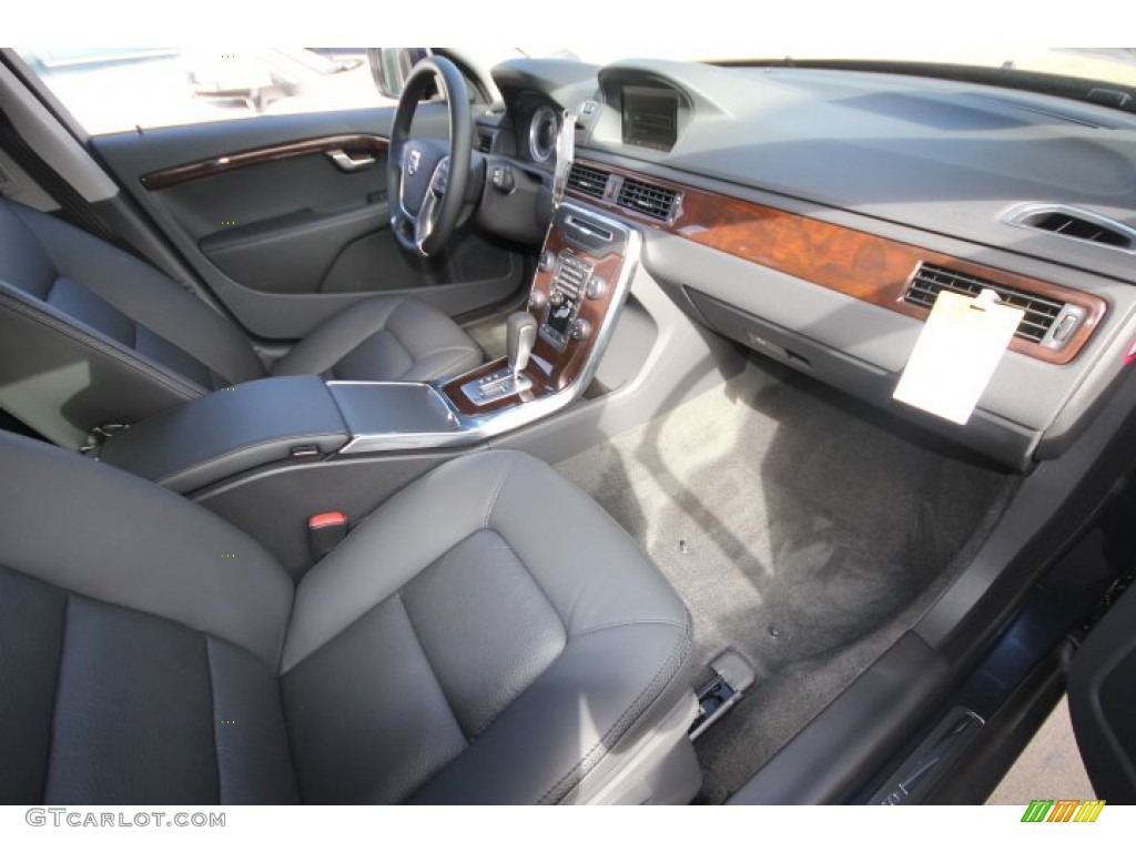 2012 XC70 3.2 - Caspian Blue Metallic / Off Black photo #14