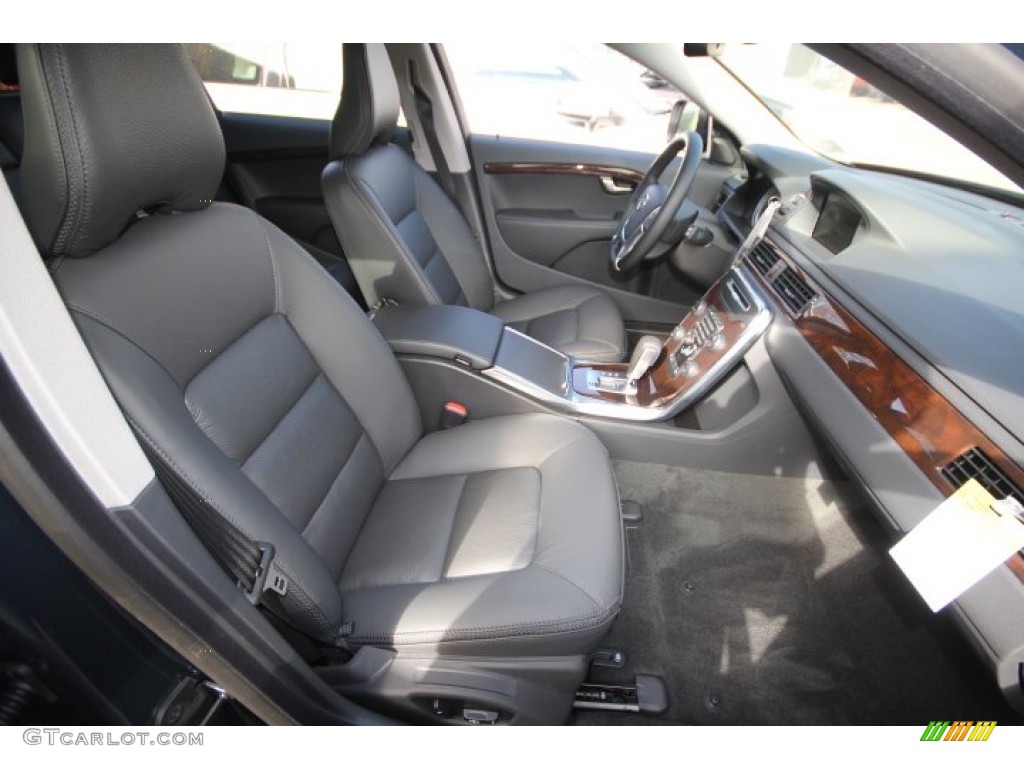 2012 XC70 3.2 - Caspian Blue Metallic / Off Black photo #15