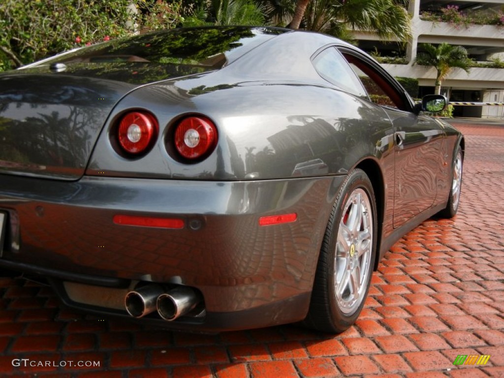 Closeup rear 3/4 view 2007 Ferrari 612 Scaglietti F1A Parts