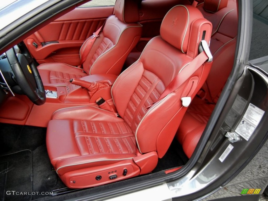 Rosso Interior 2007 Ferrari 612 Scaglietti F1A Photo #59645612