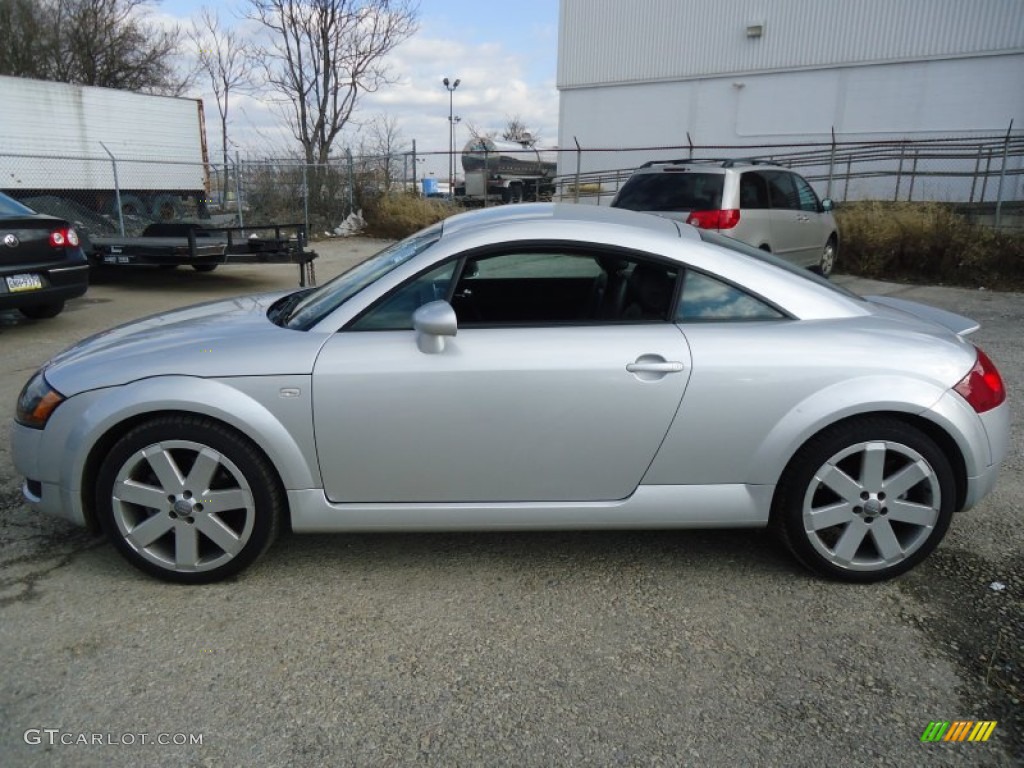 Light Silver Metallic 2004 Audi TT 1.8T quattro Coupe Exterior Photo #59645623