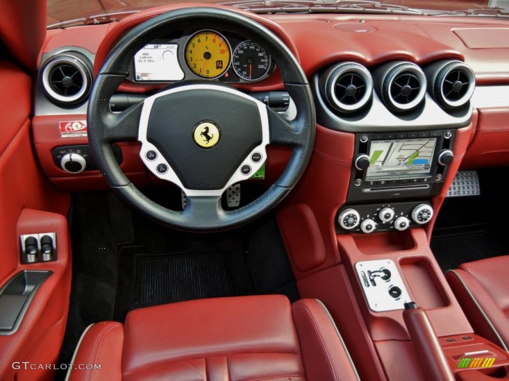 2007 Ferrari 612 Scaglietti F1A Rosso Dashboard Photo #59645669