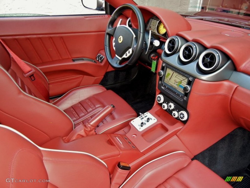 Rosso Interior 2007 Ferrari 612 Scaglietti F1A Photo #59645696