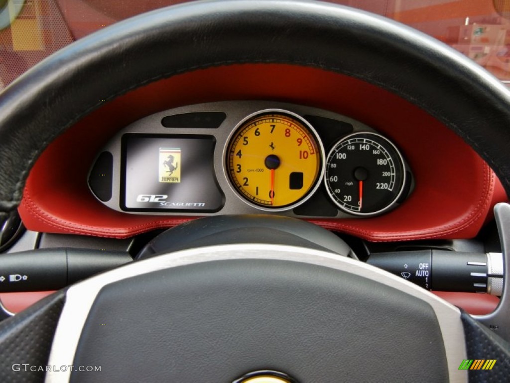 2007 Ferrari 612 Scaglietti F1A Gauges Photo #59645705