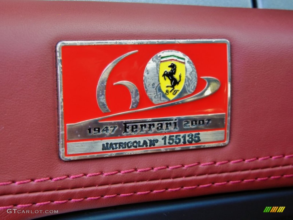 2007 Ferrari 612 Scaglietti F1A Marks and Logos Photo #59645921