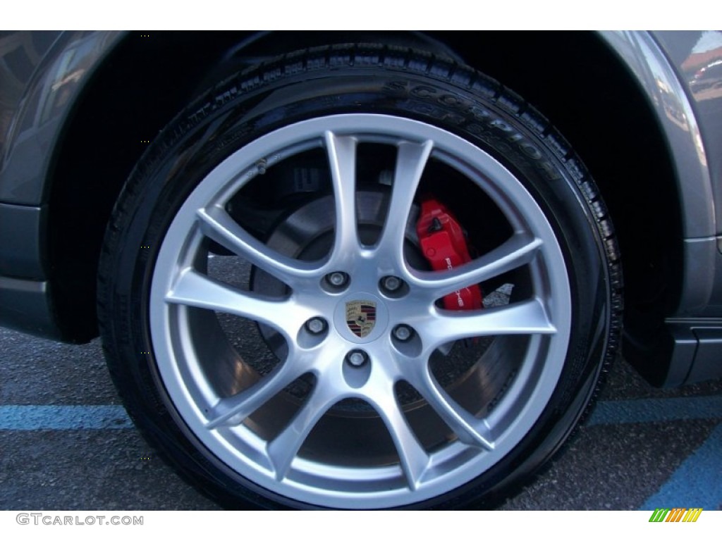 2010 Cayenne GTS - Meteor Grey Metallic / Stone/Steel Grey photo #9