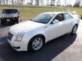 2009 White Diamond Tri-Coat Cadillac CTS 4 AWD Sedan  photo #2