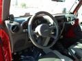 2007 Flame Red Jeep Wrangler X 4x4  photo #10