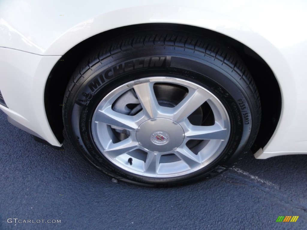 2009 CTS 4 AWD Sedan - White Diamond Tri-Coat / Cashmere/Cocoa photo #31