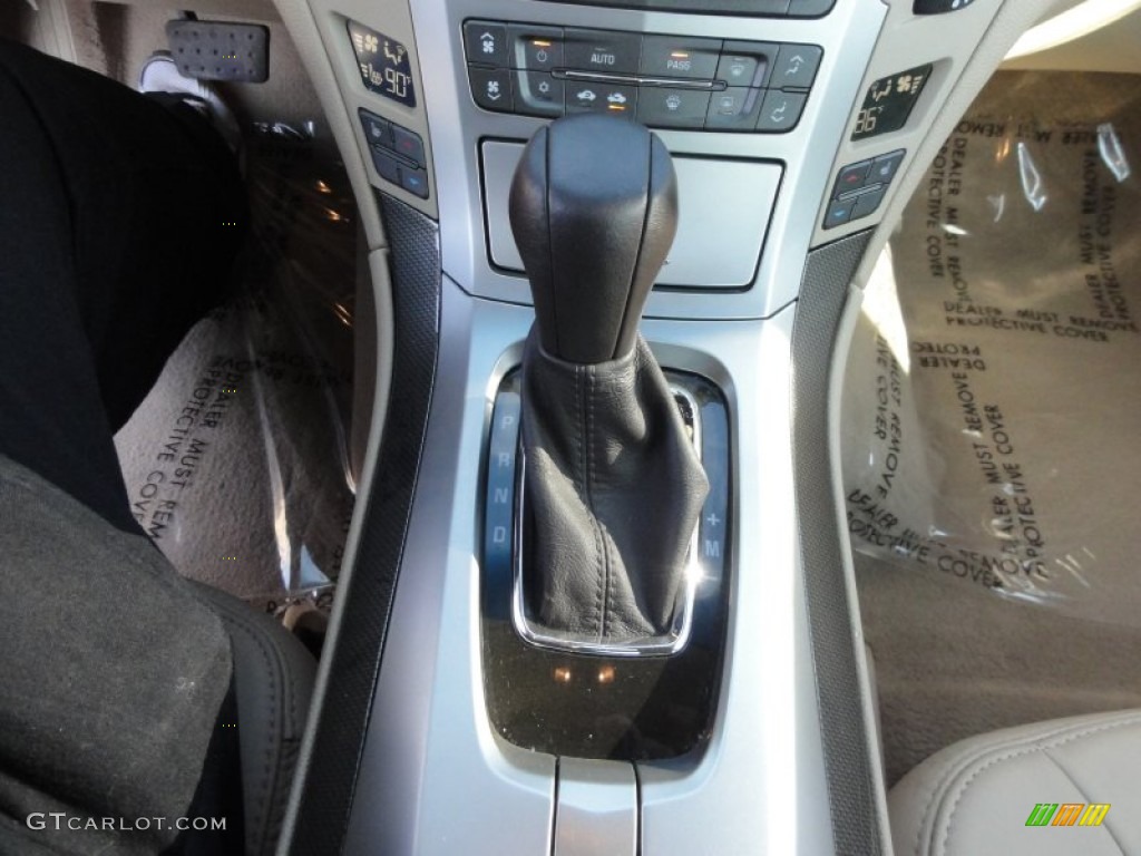 2009 CTS 4 AWD Sedan - White Diamond Tri-Coat / Cashmere/Cocoa photo #34