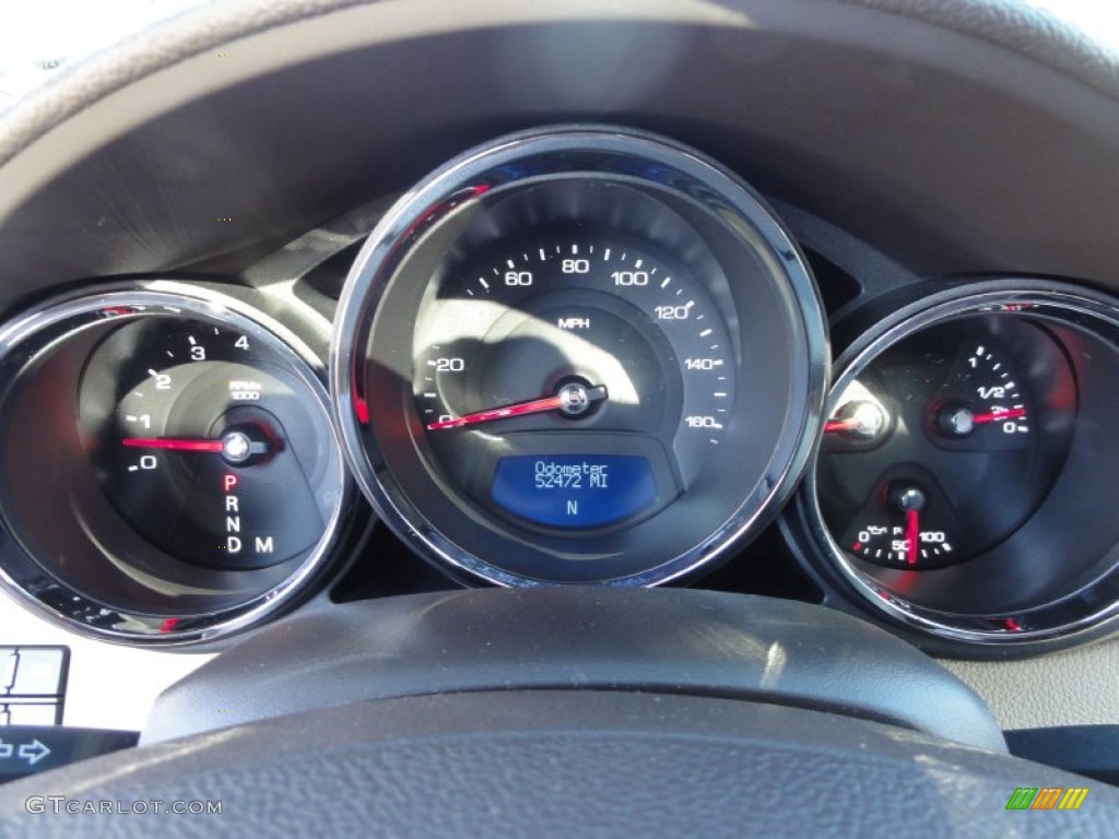 2009 CTS 4 AWD Sedan - White Diamond Tri-Coat / Cashmere/Cocoa photo #35