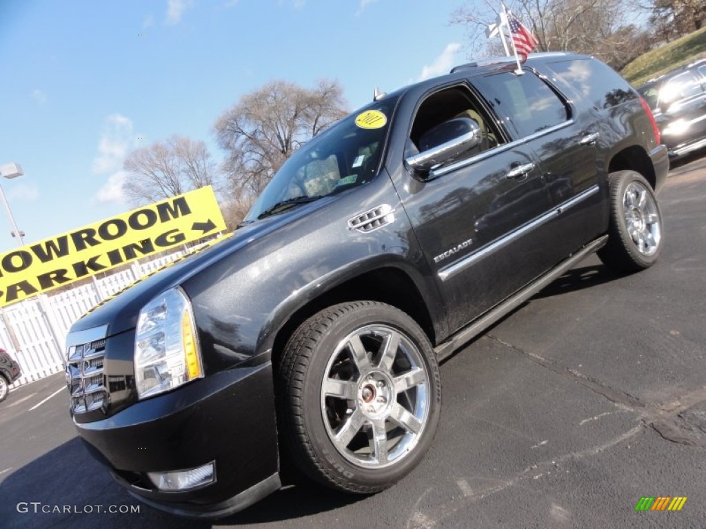 2011 Escalade Premium AWD - Black Ice Metallic / Cashmere/Cocoa photo #1