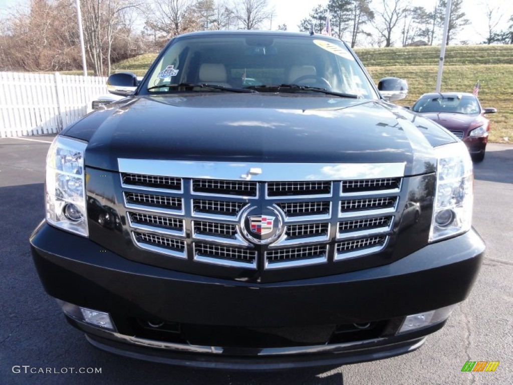 2011 Escalade Premium AWD - Black Ice Metallic / Cashmere/Cocoa photo #3