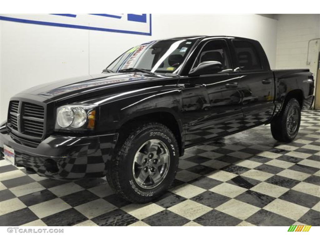 Brilliant Black 2006 Dodge Dakota Night Runner Club Cab Exterior Photo #59650487