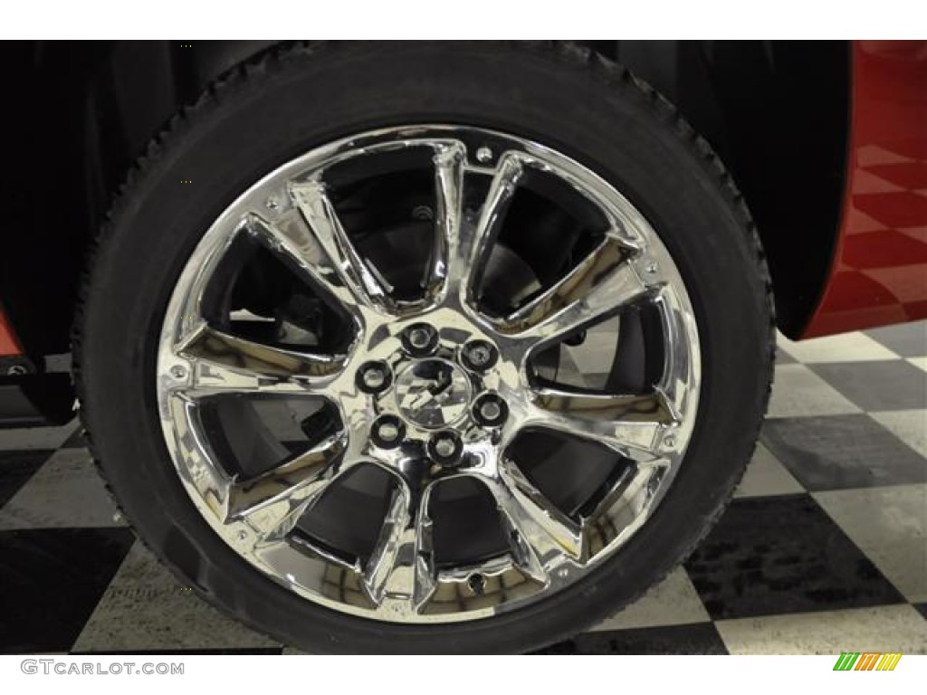 2012 Avalanche LTZ 4x4 - Victory Red / Dark Titanium/Light Titanium photo #7