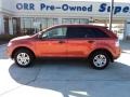 2008 Blazing Copper Metallic Ford Edge SE  photo #5