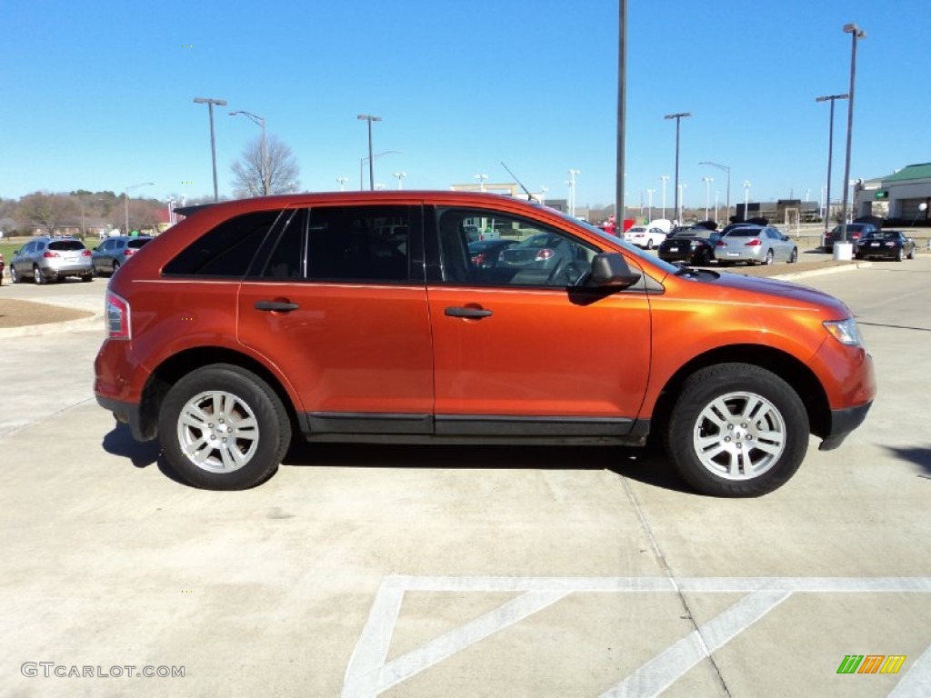 Blazing Copper Metallic 2008 Ford Edge SE Exterior Photo #59650983