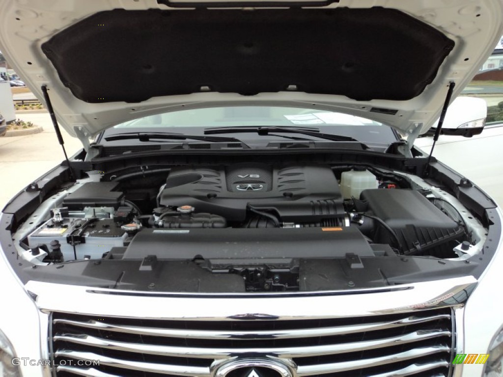2012 Infiniti QX 56 5.6 Liter DOHC 32-Valve VVEL CVTCS V8 Engine Photo #59651669