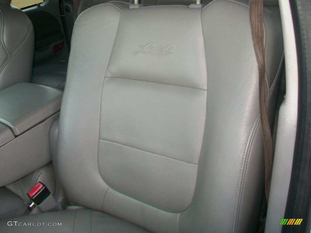 2002 F150 XLT SuperCrew 4x4 - Oxford White / Medium Graphite photo #11
