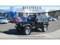 2006 Black Jeep Wrangler X 4x4  photo #1