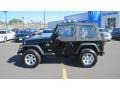 2006 Black Jeep Wrangler X 4x4  photo #2