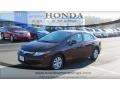 Crimson Pearl - Civic LX Sedan Photo No. 1