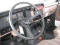 Beige 1998 Ford F800 Regular Cab Utility Bucket Truck Interior Color