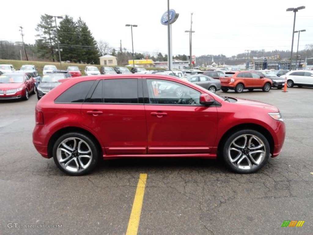 Red Candy Metallic 2011 Ford Edge Sport AWD Exterior Photo #59653460