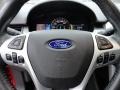 Charcoal Black/Silver Smoke Metallic Steering Wheel Photo for 2011 Ford Edge #59653559