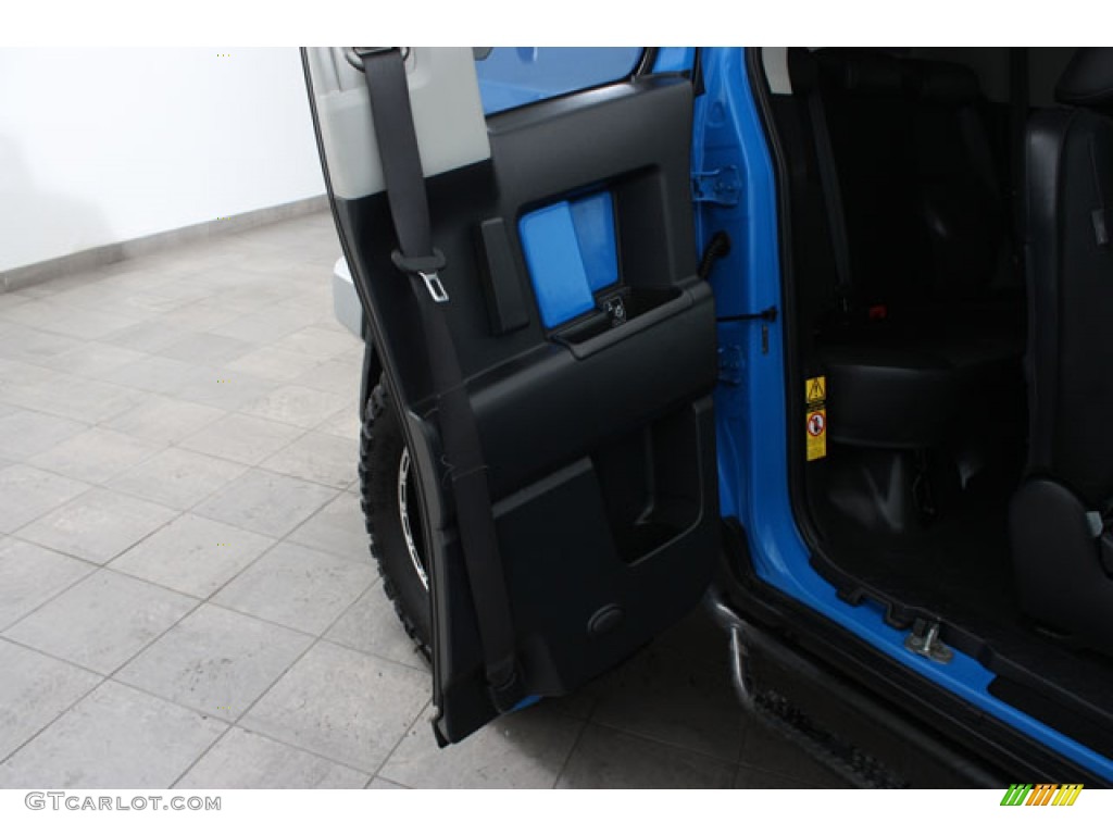 2007 FJ Cruiser 4WD - Voodoo Blue / Dark Charcoal photo #14