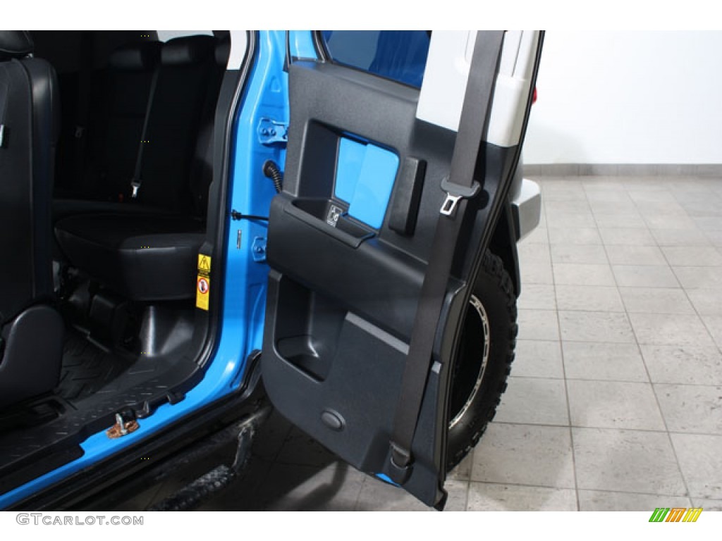 2007 FJ Cruiser 4WD - Voodoo Blue / Dark Charcoal photo #16