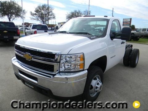 2012 Chevrolet Silverado 3500HD WT Regular Cab Dually Chassis Data, Info and Specs