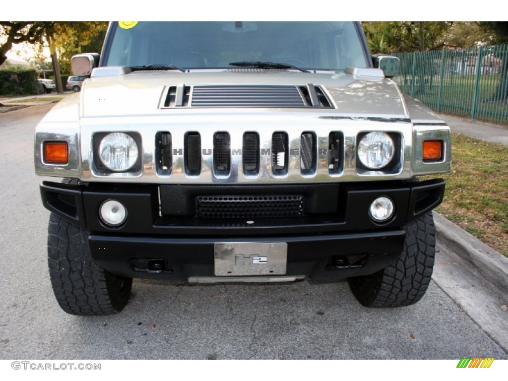 2003 H2 SUV - Pewter Metallic / Wheat photo #21