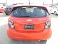 2012 Inferno Orange Metallic Chevrolet Sonic LT Hatch  photo #6