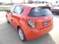 2012 Inferno Orange Metallic Chevrolet Sonic LT Hatch  photo #7