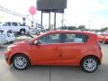 Inferno Orange Metallic - Sonic LT Hatch Photo No. 8