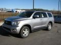 2012 Silver Sky Metallic Toyota Sequoia SR5  photo #1